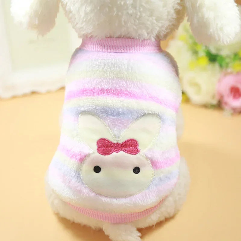 Fleece Dog Clothes Small Dog Vest  Shirt