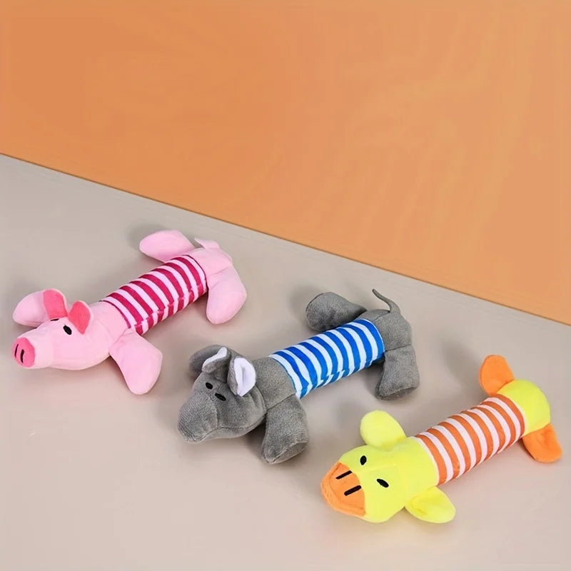 Pig Elephant Design Dog Toys