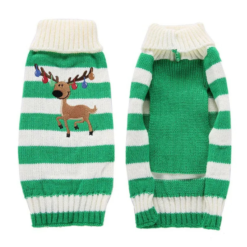 Dog Sweater Christmas Winter Warm