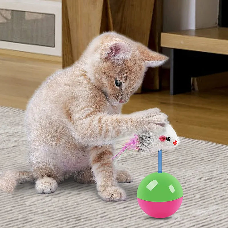 Mouse and tumbler toy