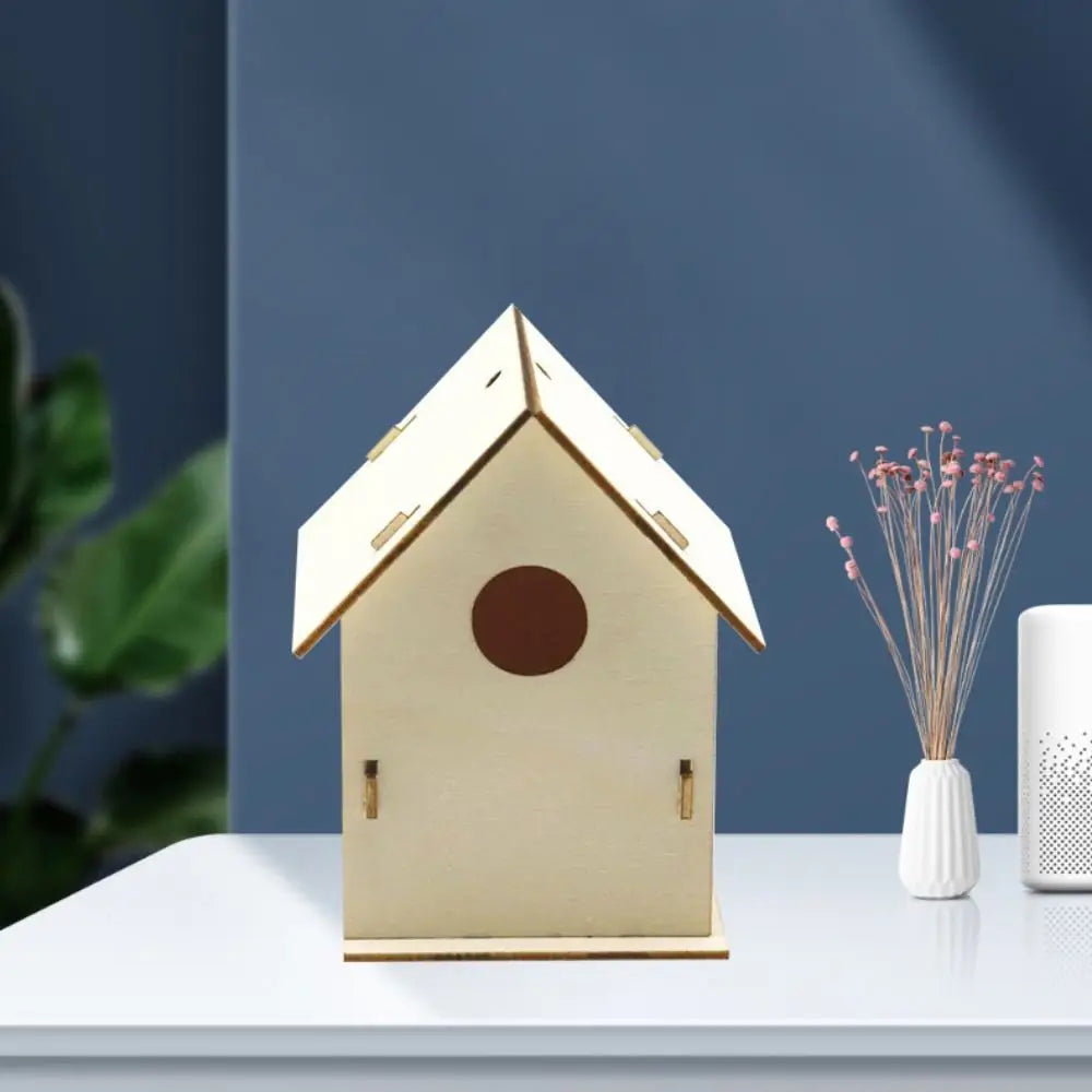 3pcs Home Crafts Wooden Bird Nest
