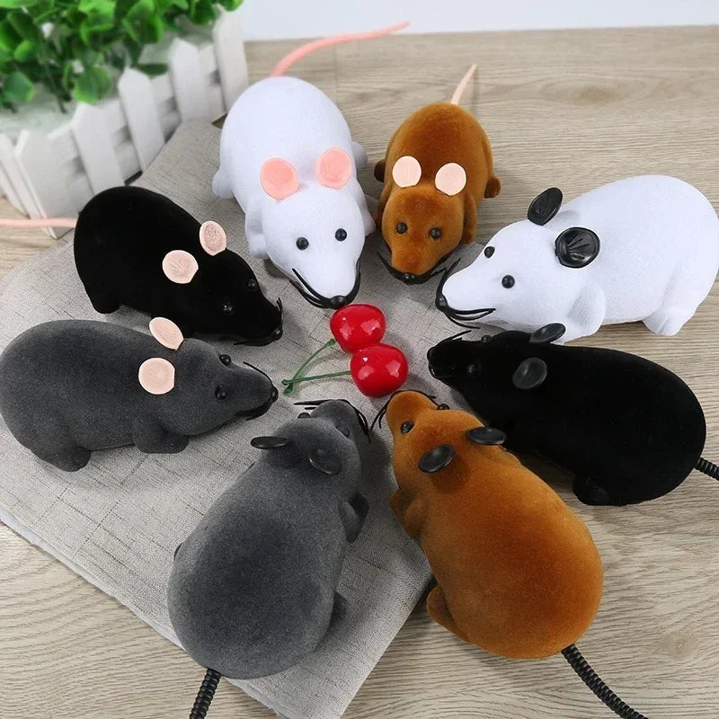 Rat Funny Cat Toy with Remote Control