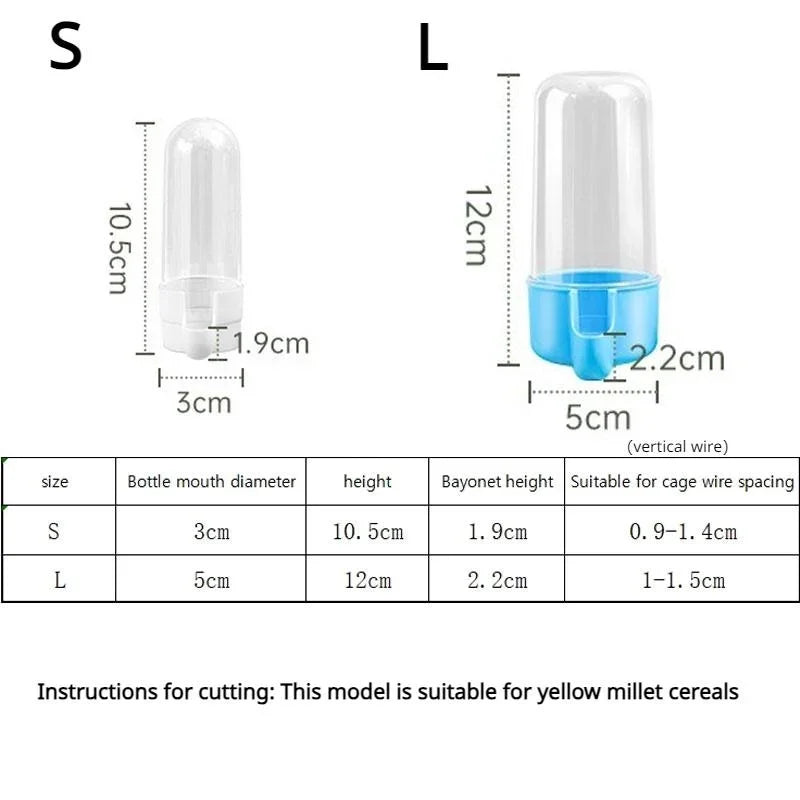 Hanging Pet Feeder Water Dispenser