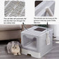 Foldable Litter Box: Drawer Scooper