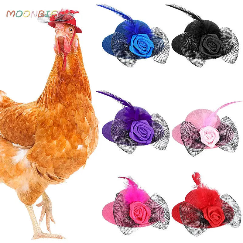 Chicken Hat for Tiny Pets