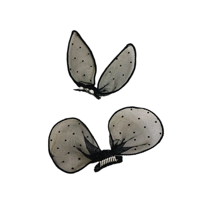 Mesh Bow Pet Headwear