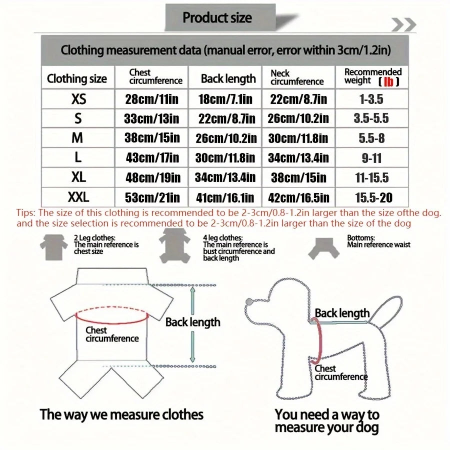 Winter Warm Thicken Pet Dog Jacket