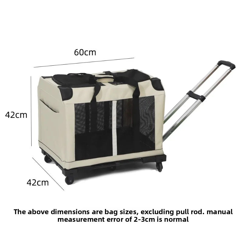 Two Compartments Cat Carrier