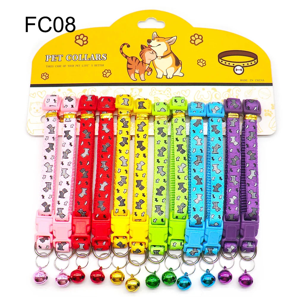 12Pcs Mix Color Anti-Lost Collars