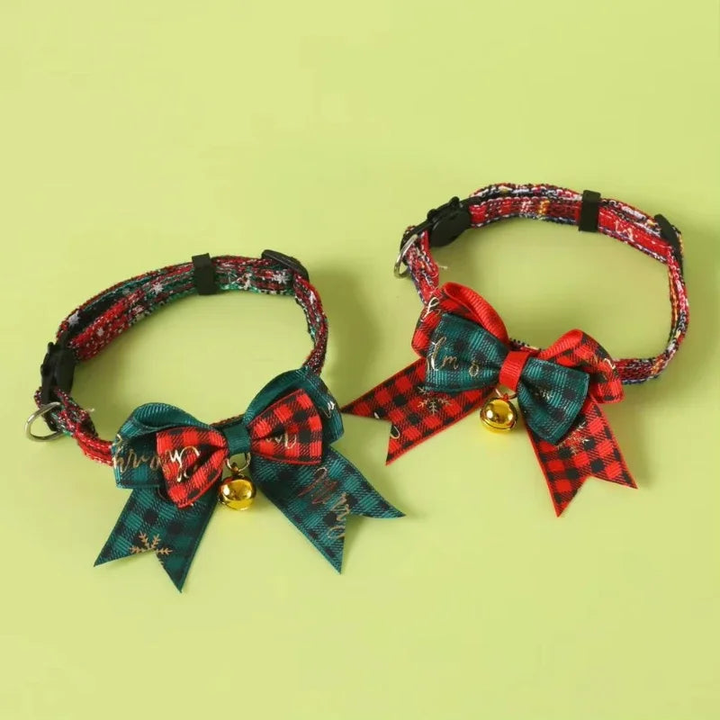 Matching Christmas Dog Scarf & Tree Skirt Set