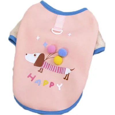Dog Clothes Winter Fleece Warm Hoodies Coat