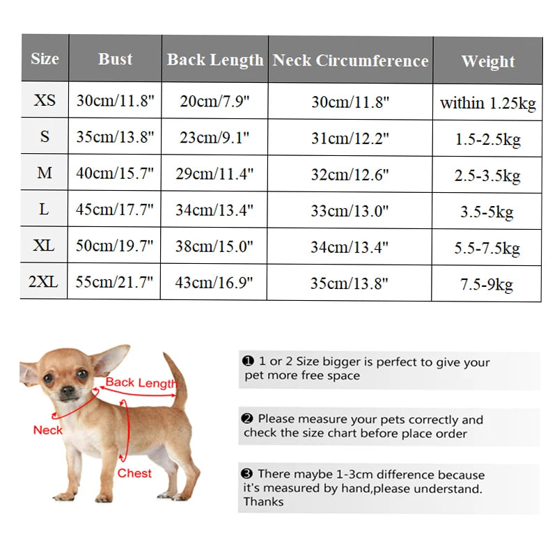 Summer Cute Dog Vest