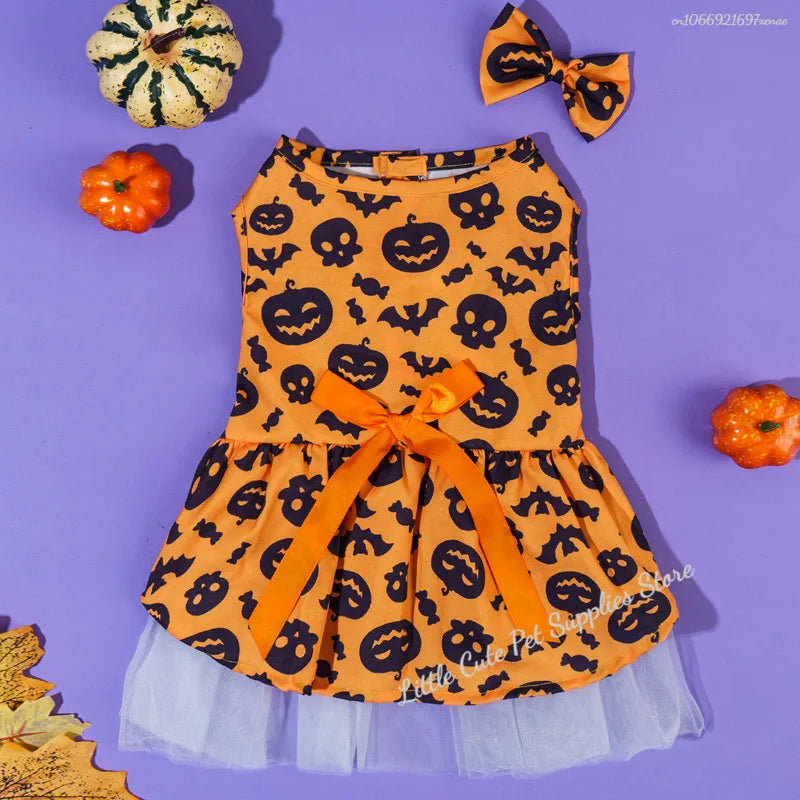 Halloween Pet Dog Dress