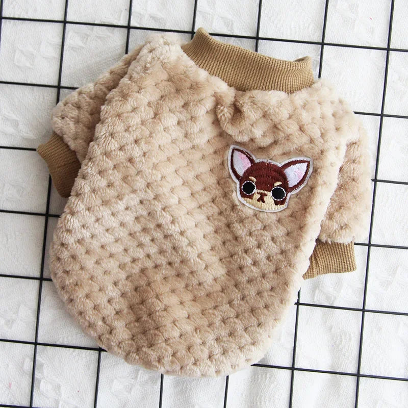 Fleece Pet Clothes Sweater