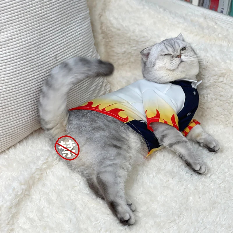 Demon Slayer Rengoku Kyoujurou Pet Cosplay