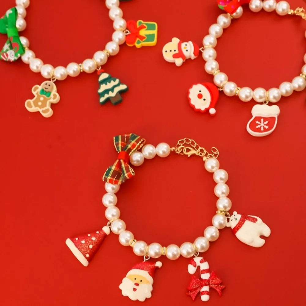 Christmas Collar Pendant Beads
