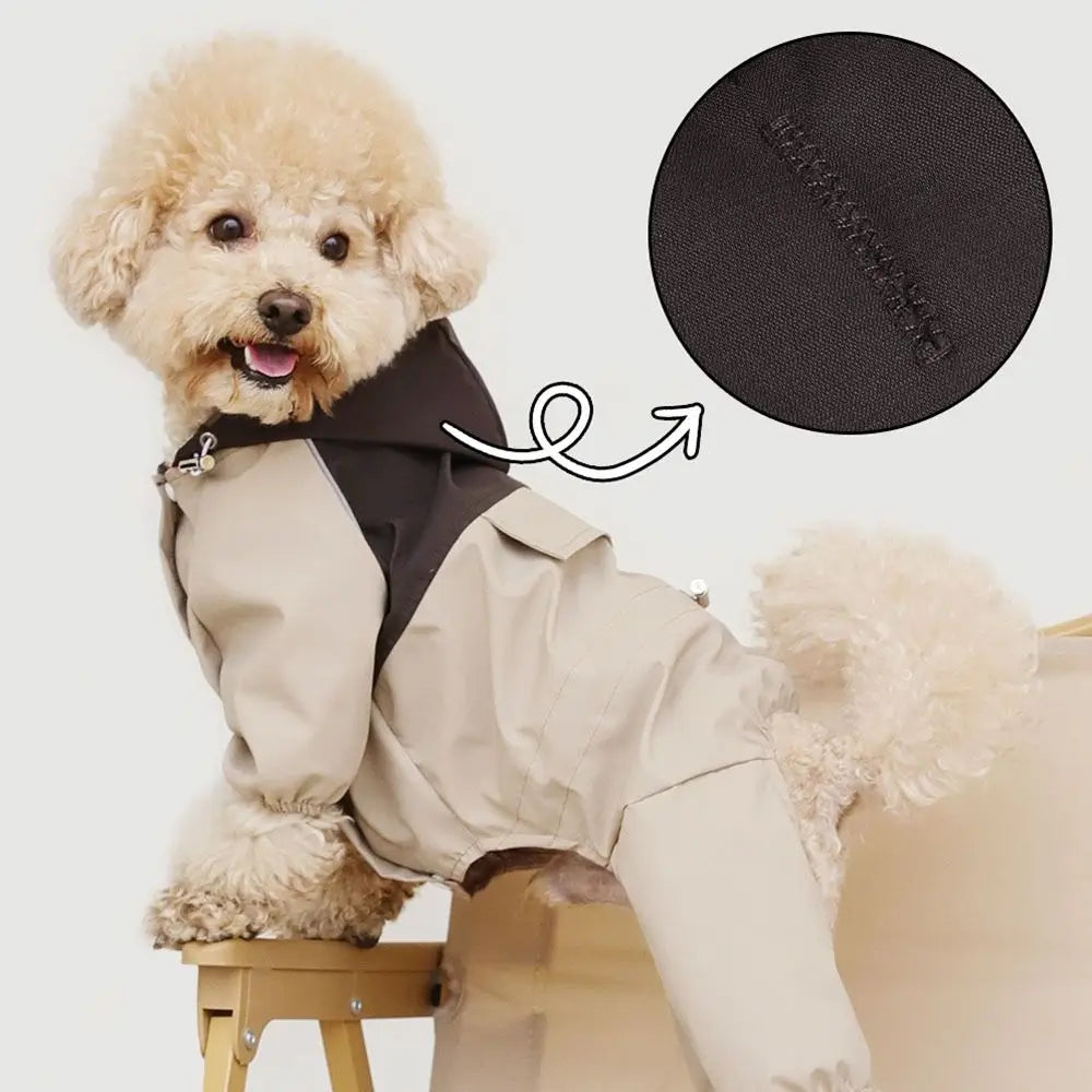 Reflective Dog Raincoat