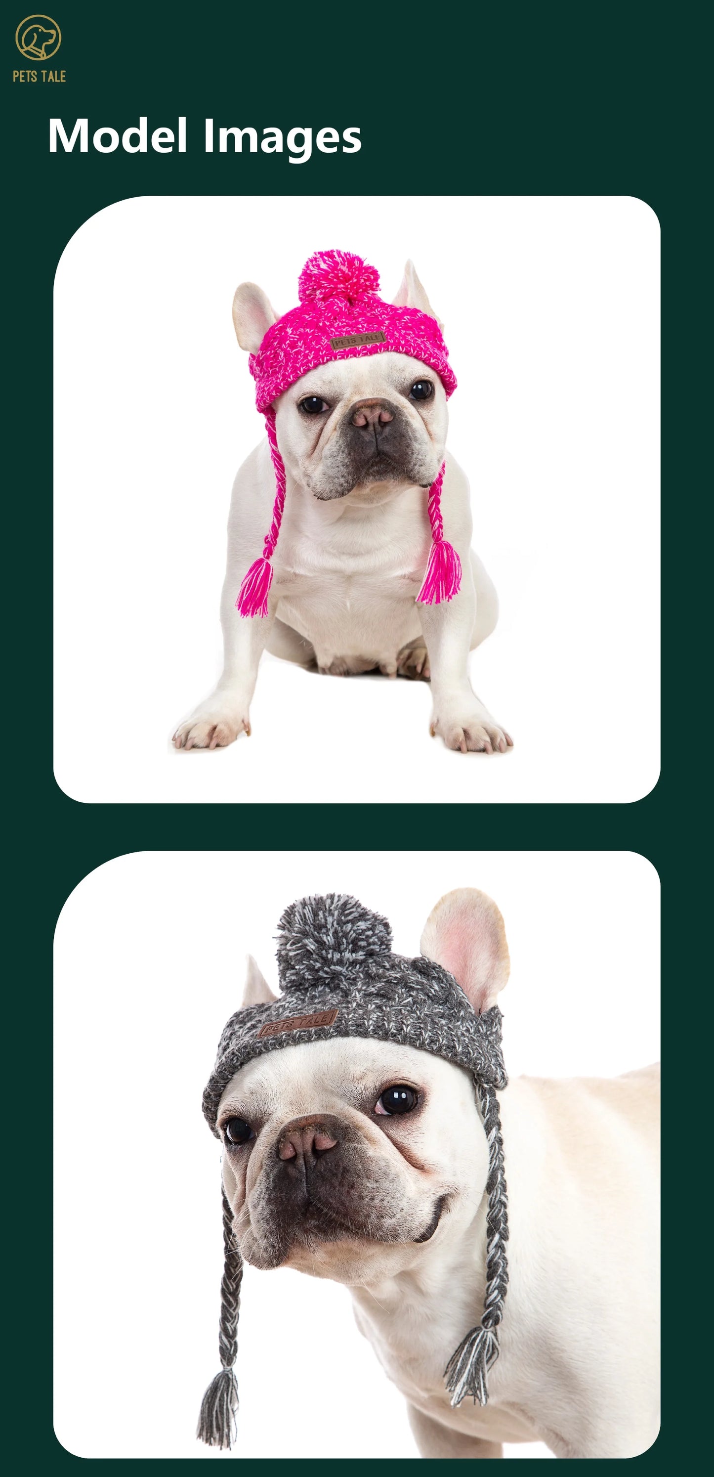 Winter Soft Dog Hats