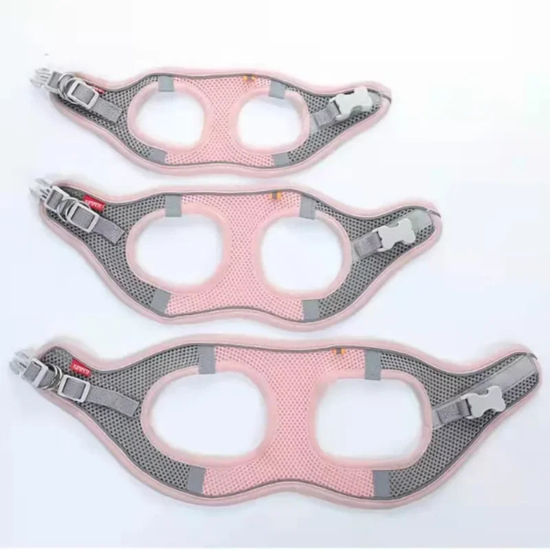 Cat Dog Harness Vest Chest Rope Set