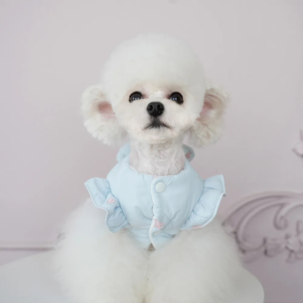 Pet Autumn/Winter Star Embroidered Coat