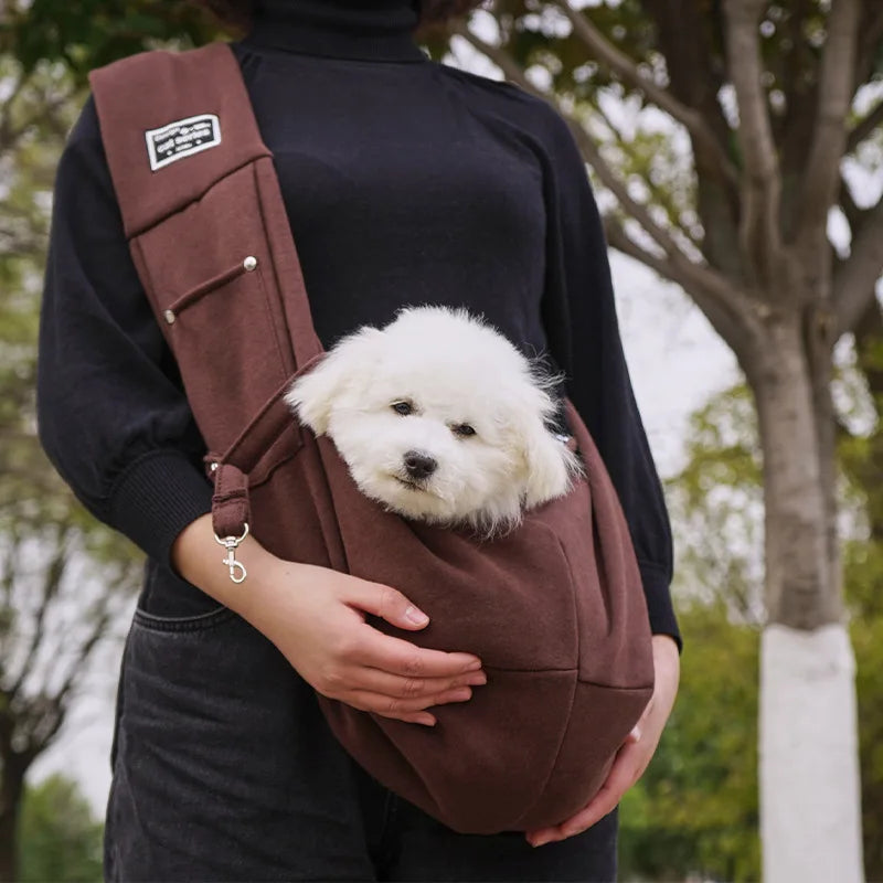 Cotton Comfortable Dog Crossbody Shoulder Bag