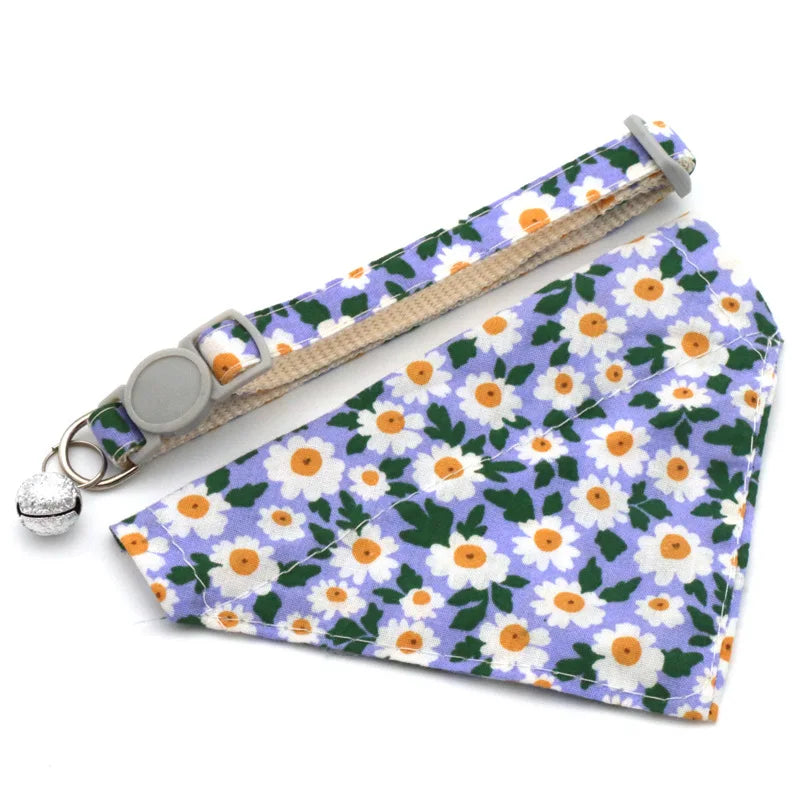 Little Daisy Dog Neck Scarf