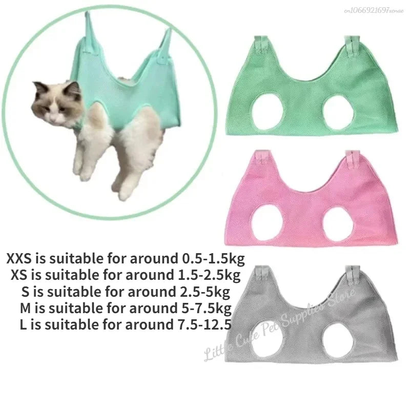Cat Grooming nail cutting
