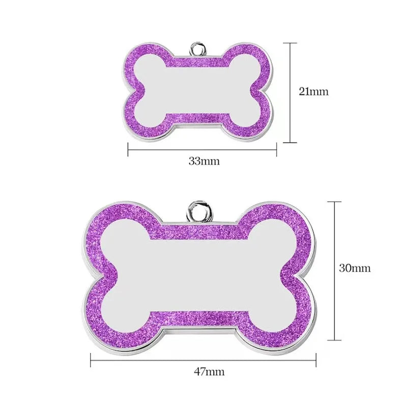 Custom Double Side Dog Cat ID Tag