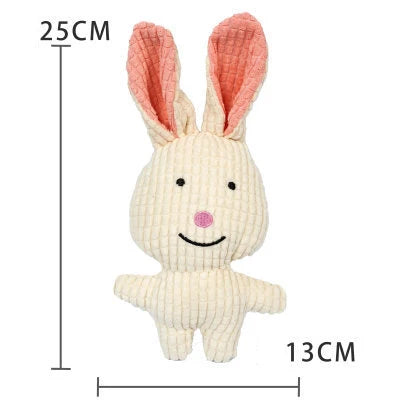 Cartoon Animal Plush Dog Toys