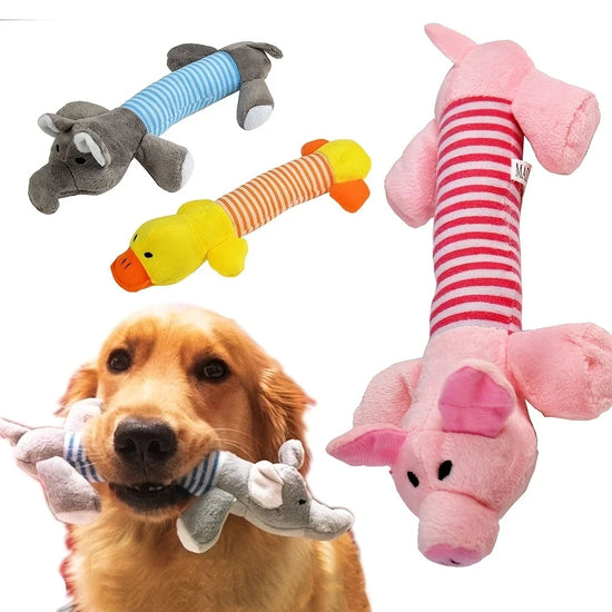 Pig Elephant Design Dog Toys