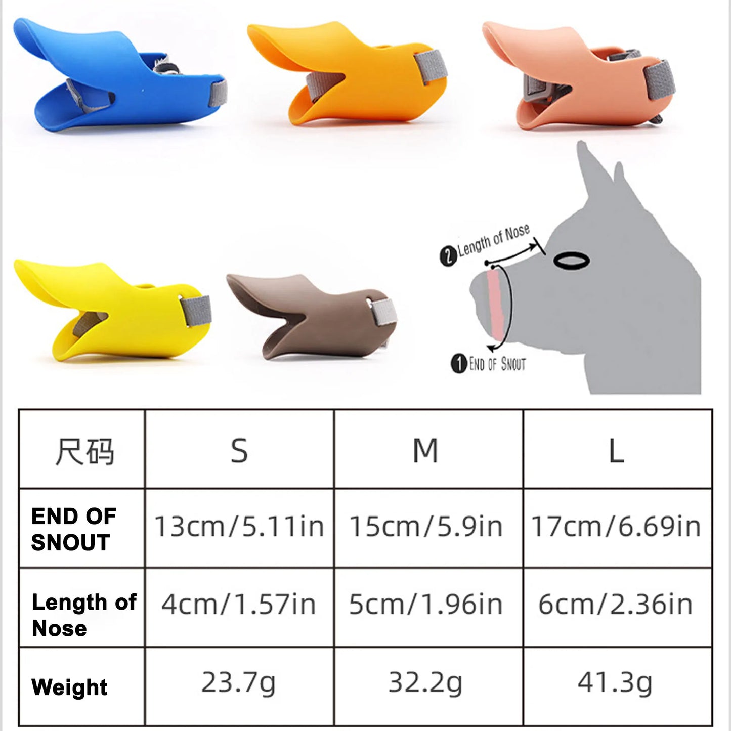 Anti Bite Duck Mouth Shape