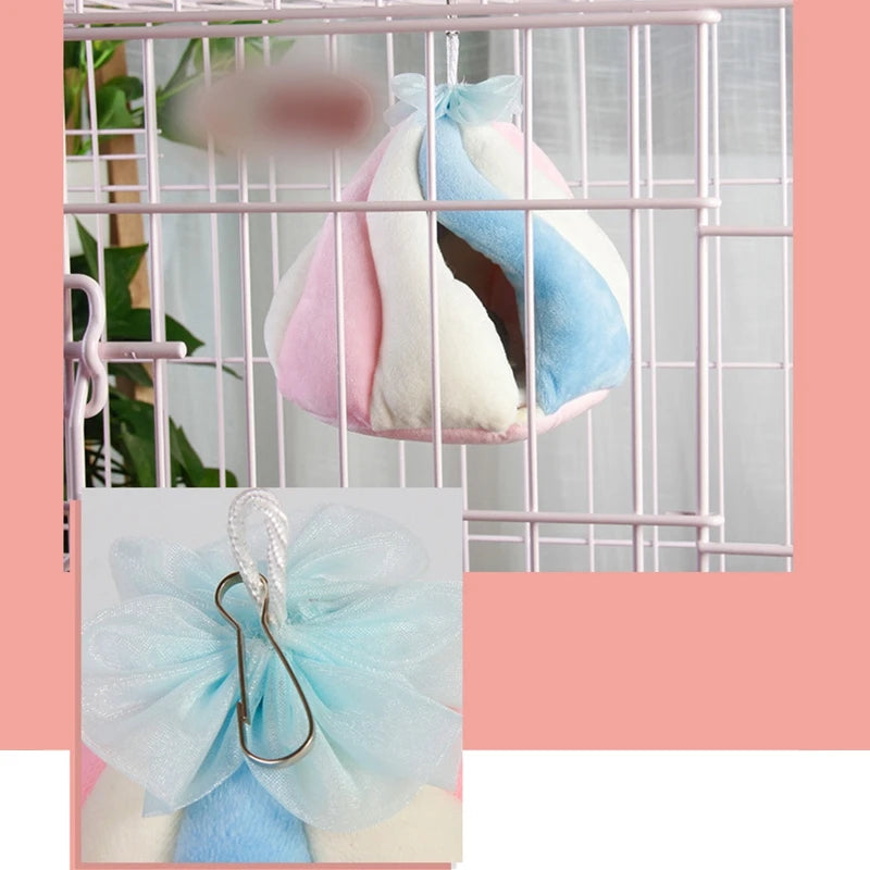 Hamster Hammock Plush Hanging Cave