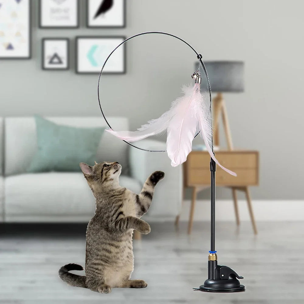 Feather Interactive Cat Toy