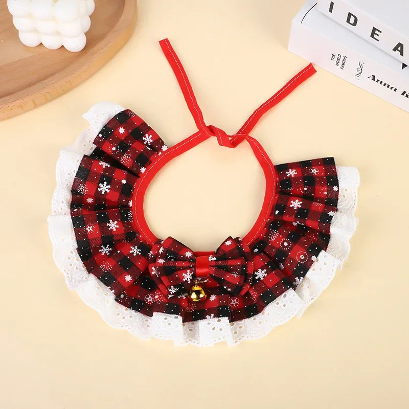 New Christmas Cat Collar with Bells