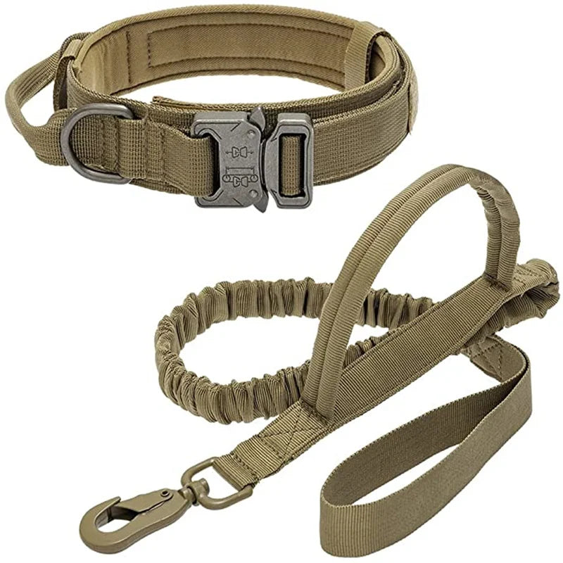 Durable Tactical Dog Collar Leash