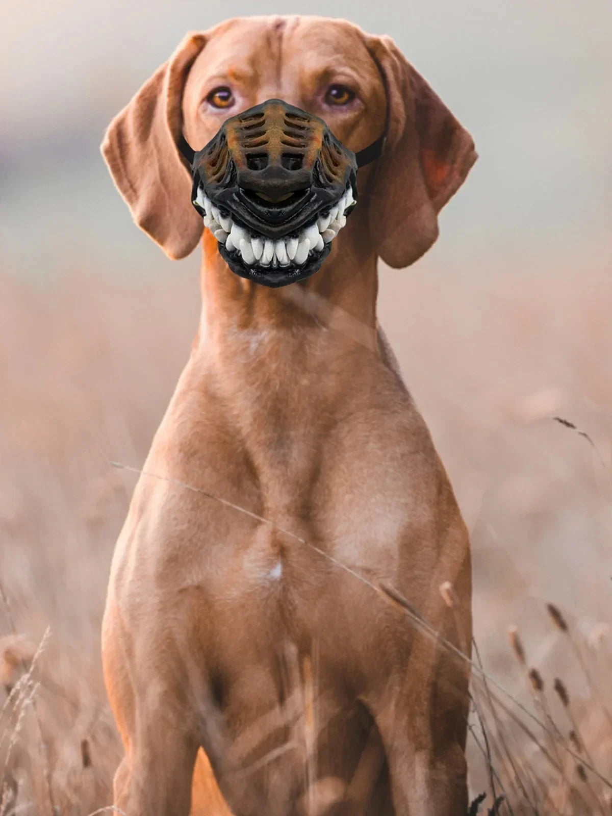 Dog Mouth Mask Padded Latex Rubber Muzzles