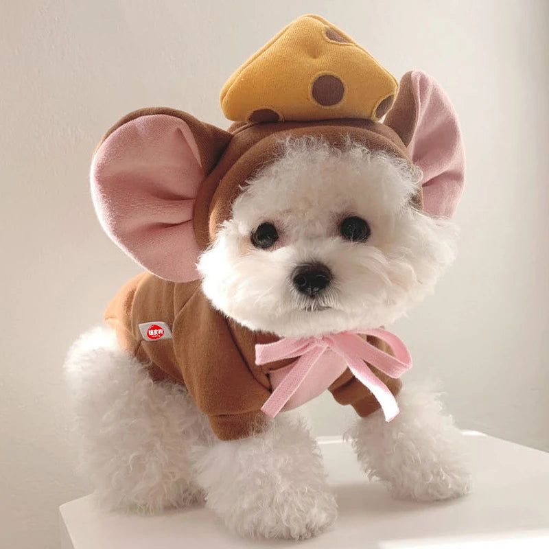 Autumn Winter Pet Cat Sweatshirt