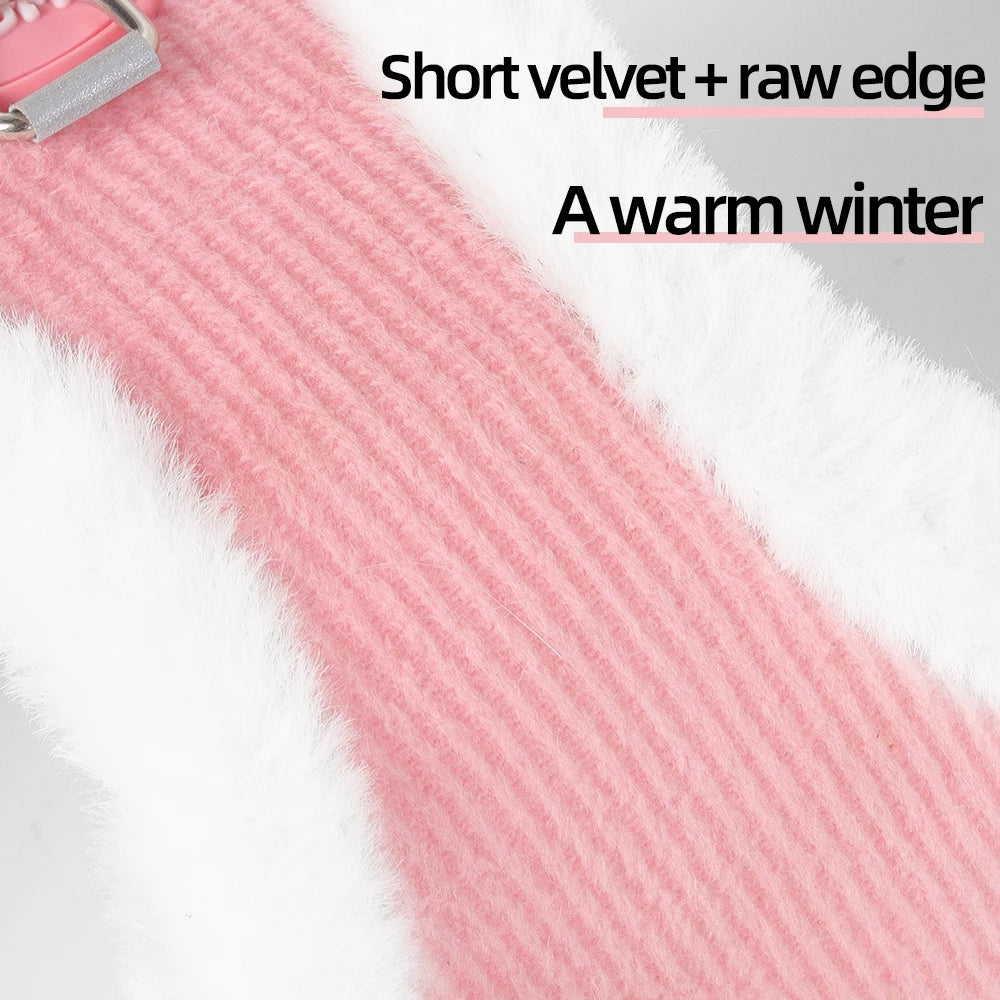 Cat Winter Small Dog Harness Leash