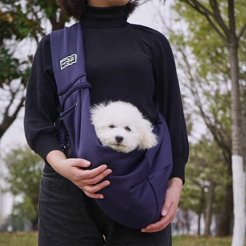 Cotton Comfortable Dog Crossbody Shoulder Bag