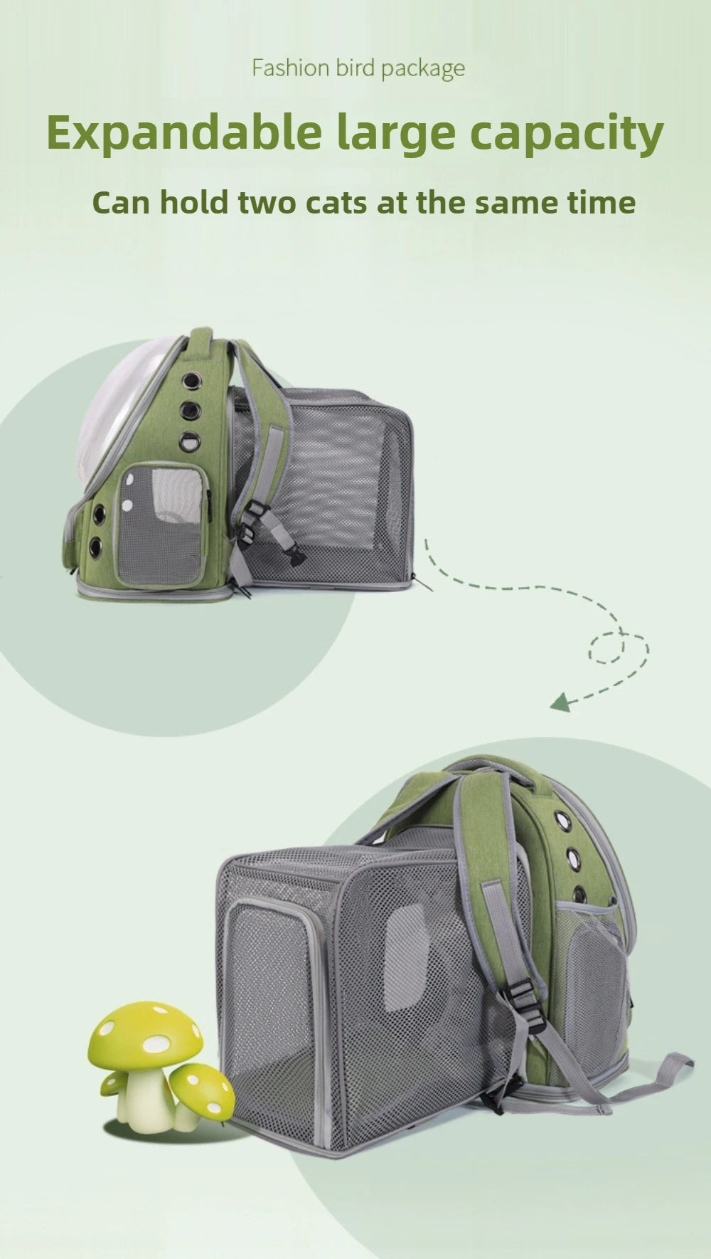 Extendable Cat Backpack