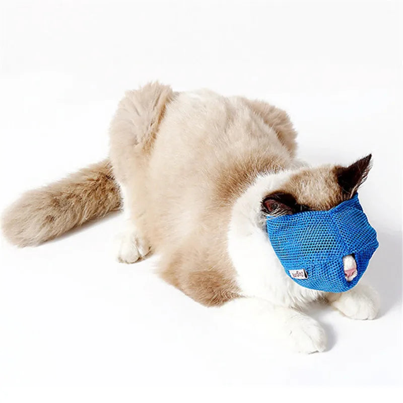 Pet Cats Anti Bite Muzzles