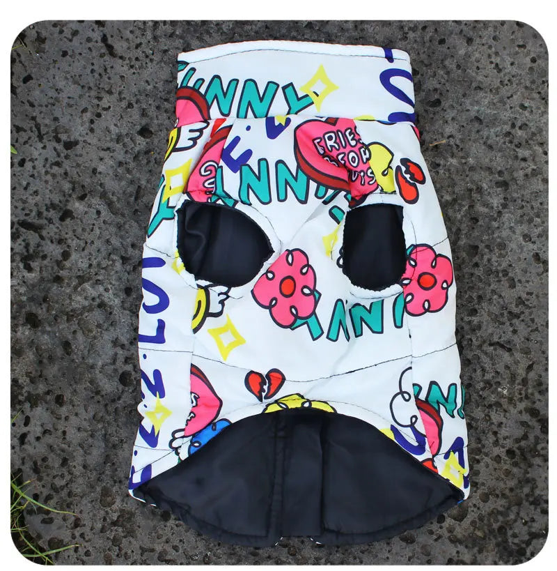 Fashion Big Dog Waterproof Jacket