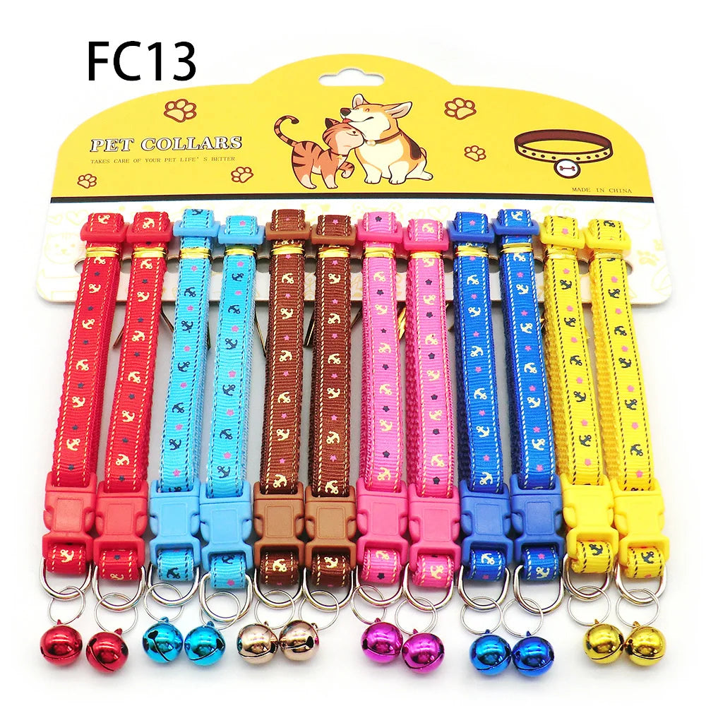 12Pcs Mix Color Anti-Lost Collars
