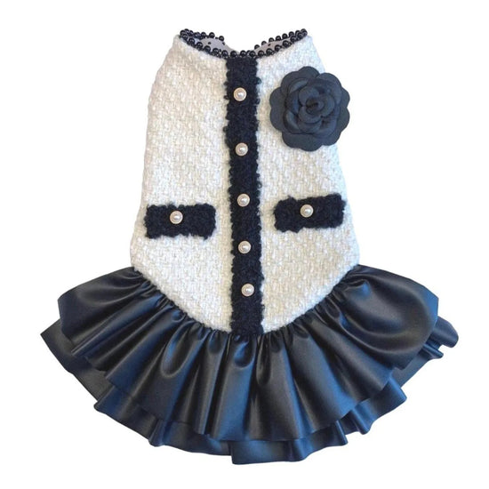 Autumn and Winter Pet Woolen Dress