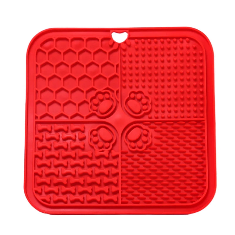11 Colors Pet Slow Feeding Mat With Spatula