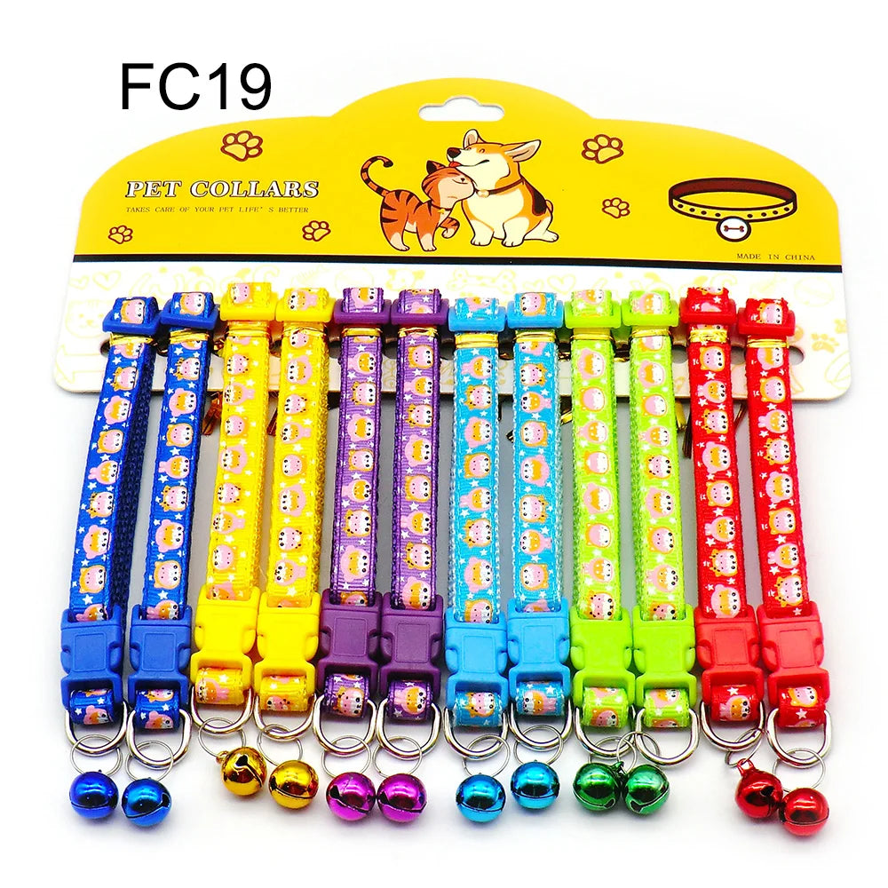 12Pcs Mix Color Anti-Lost Collars