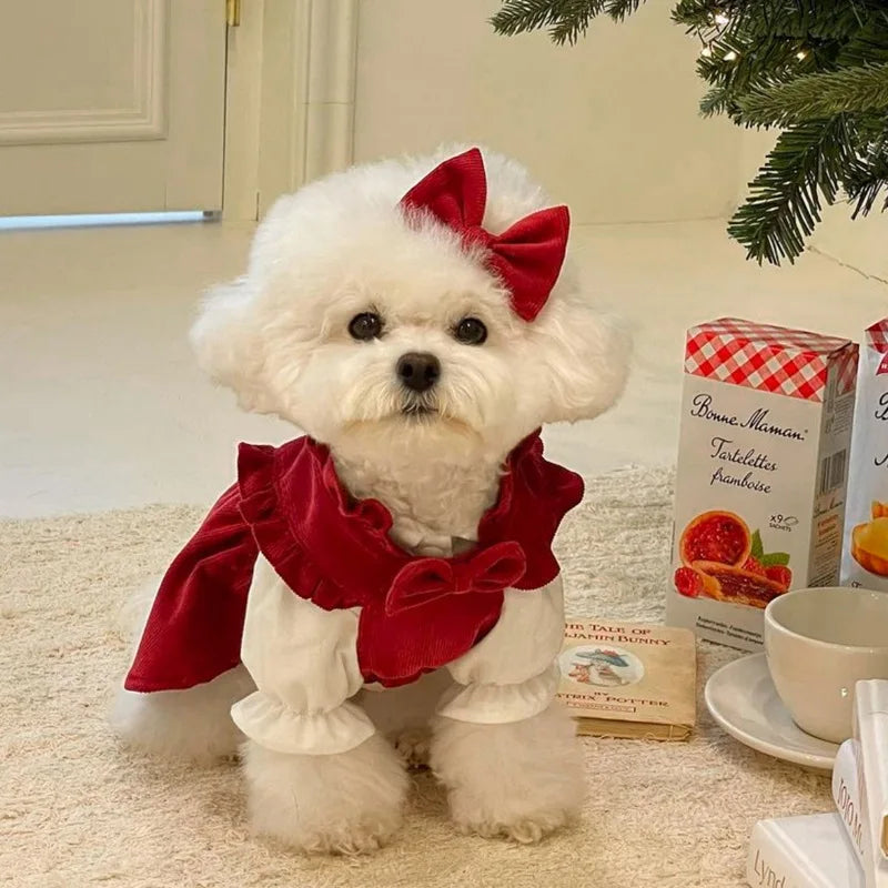 Christmas Dog Cat Dress