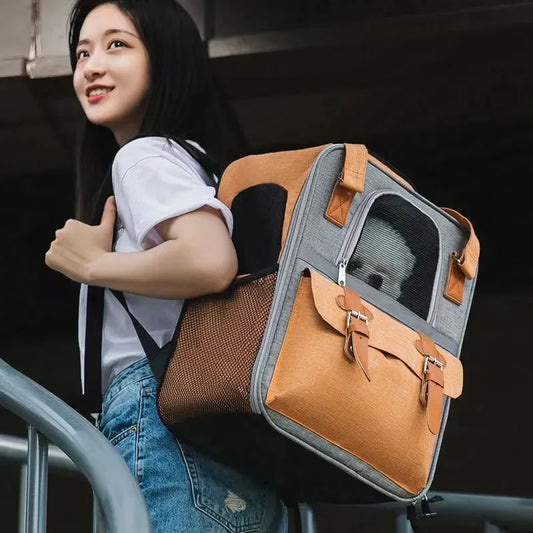 Backpack, Dogs and Cats Travel Back Bag