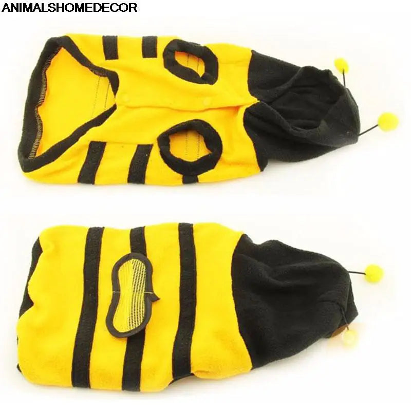 Cute Dog Cat Pet Clothes Bees