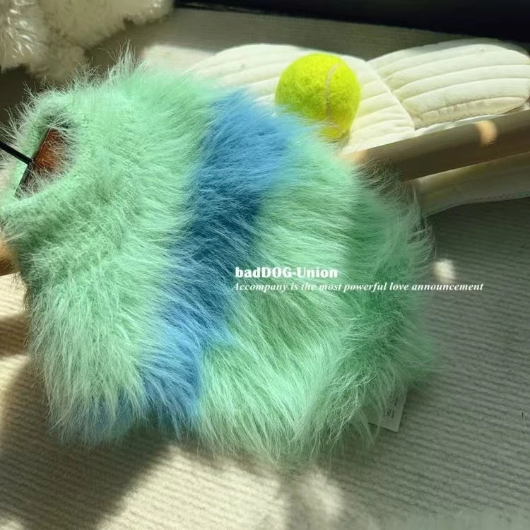 Cute French Fries Printed Soft Cotton Sweater